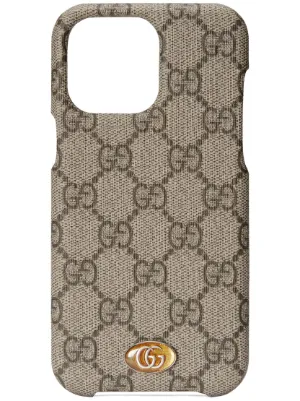 Buy Online Gucci Gray Phone Wallet Case