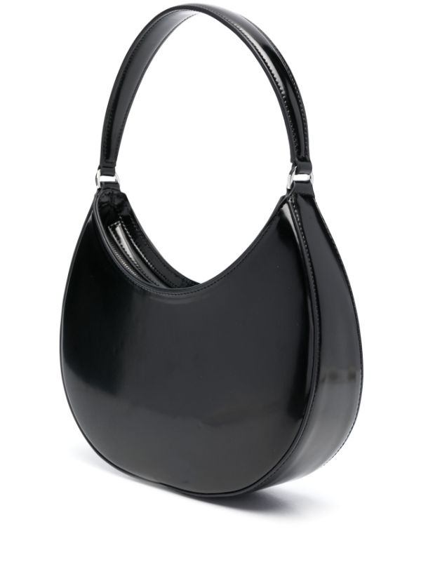 Faux leather hobo online bag