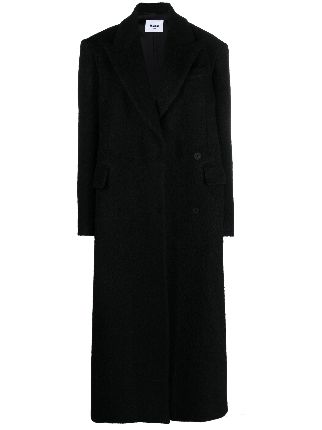 MSGM brushed-effect double-breasted Coat - Farfetch