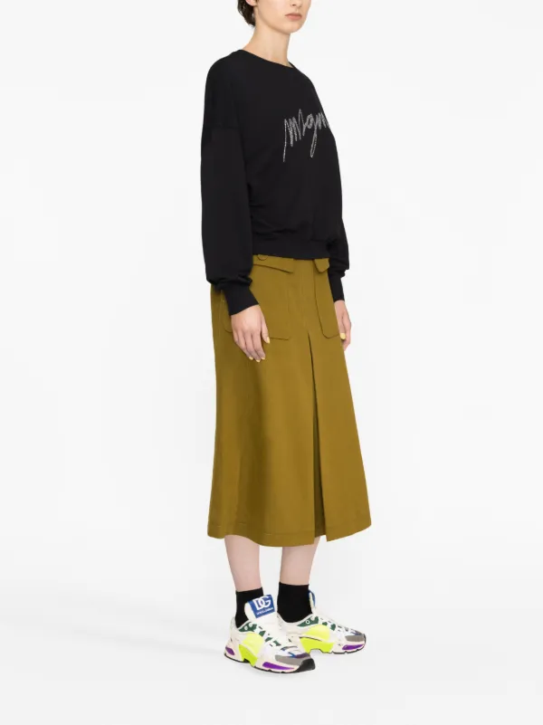 MSGM ラインストーントリム スウェットシャツ - Farfetch