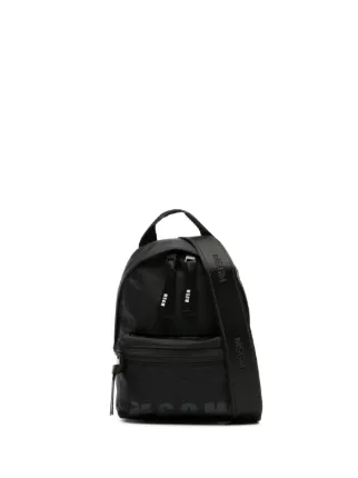 MSGM Mini logo-tag Backpack - Farfetch