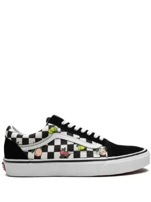 Party checkered vans store old skool