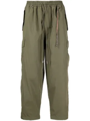 Gucci ミッドライズ カーゴパンツ | グリーン | FARFETCH JP