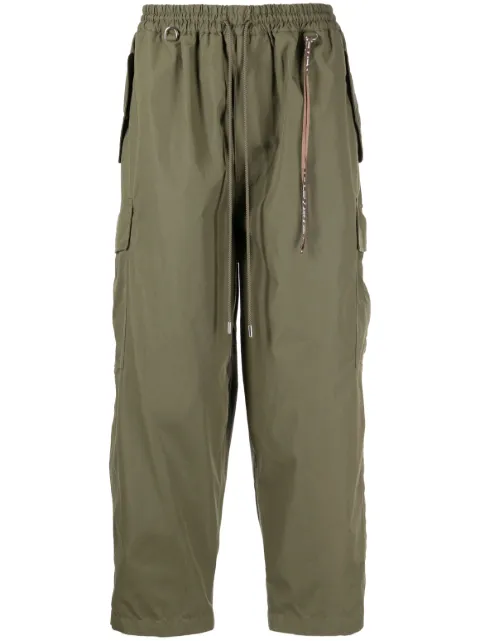 Mastermind Japan cotton-blend cargo trousers