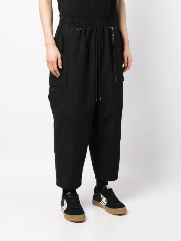 Mastermind Japan cotton-blend Cargo Trousers | Black | FARFETCH