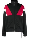 Mastermind World embroidered-logo colour-block jacket - Black