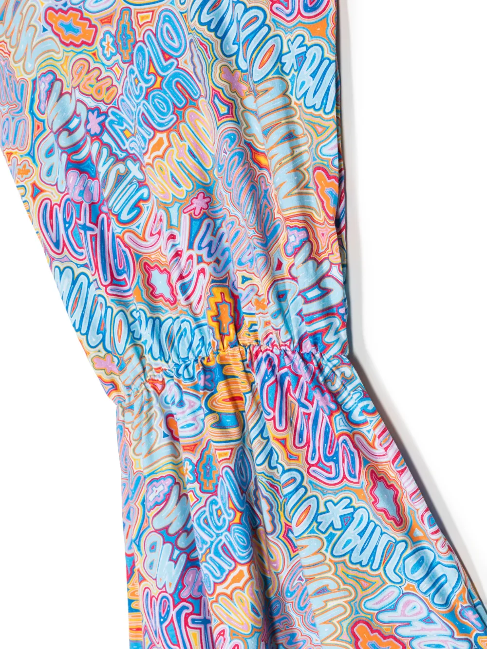 Marcelo Burlon County Of Milan Kids Jurk met logoprint Veelkleurig