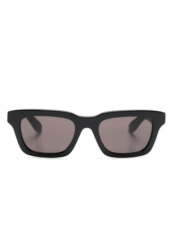 Black square frame sunglasses hotsell