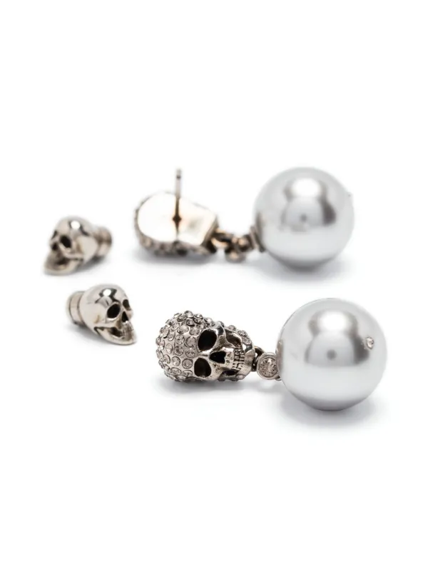 Alexander mcqueen outlet pearl earrings