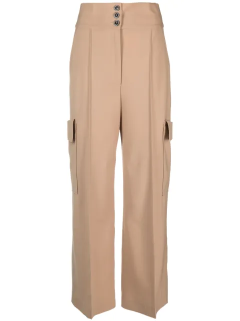 MSGM high-waisted cargo pants