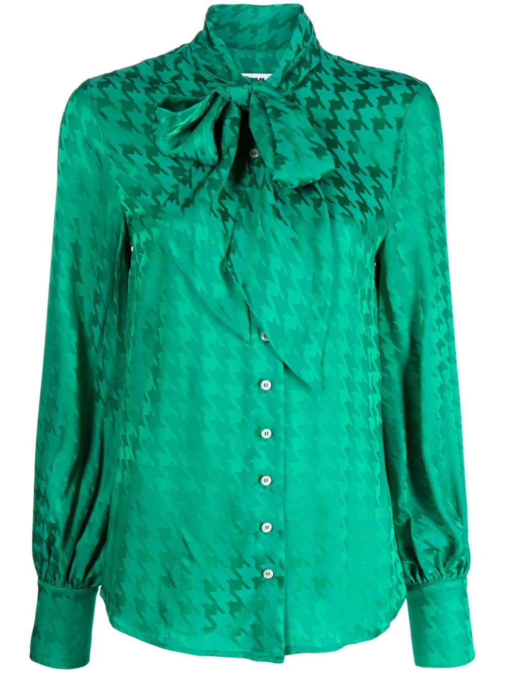 MSGM Gesmockte blouse Groen