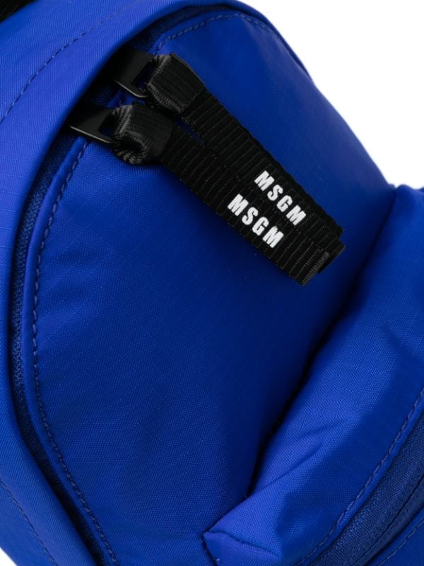 MSGM Mini logo-tag Backpack - Farfetch
