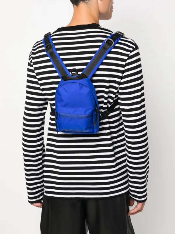 MSGM Mini logo-tag Backpack - Farfetch