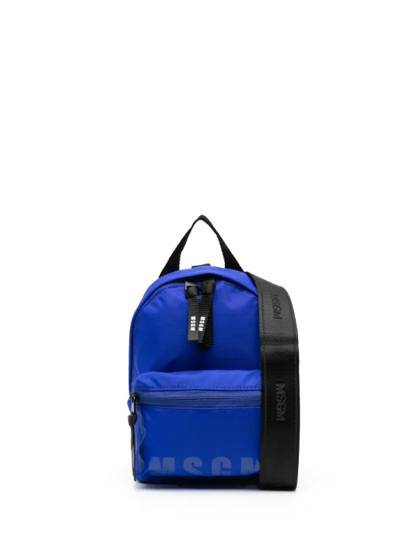 MSGM Mini logo-tag Backpack - Farfetch