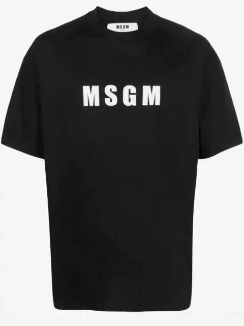 MSGM logo-print cotton T-shirt
