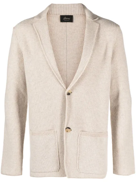 Brioni knitted cashmere-blend cardigan