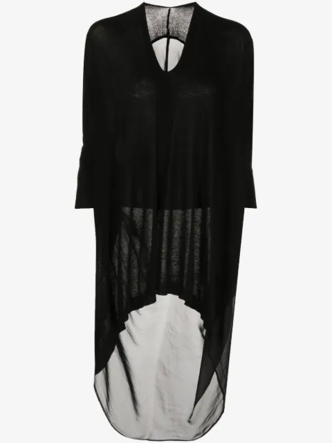 Masnada V-neck long-sleeve blouse