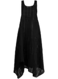 Forme D'expression sleeveless linen dress - Black