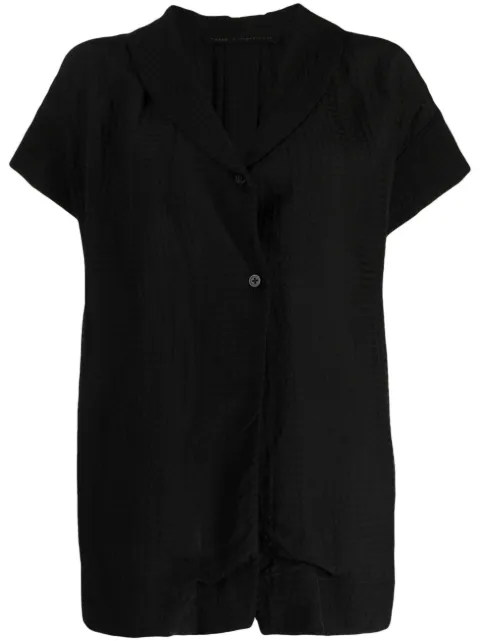 Forme D'expression short-sleeve button-up blouse