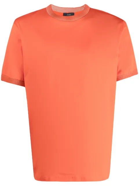 Herno crew-neck cotton T-shirt