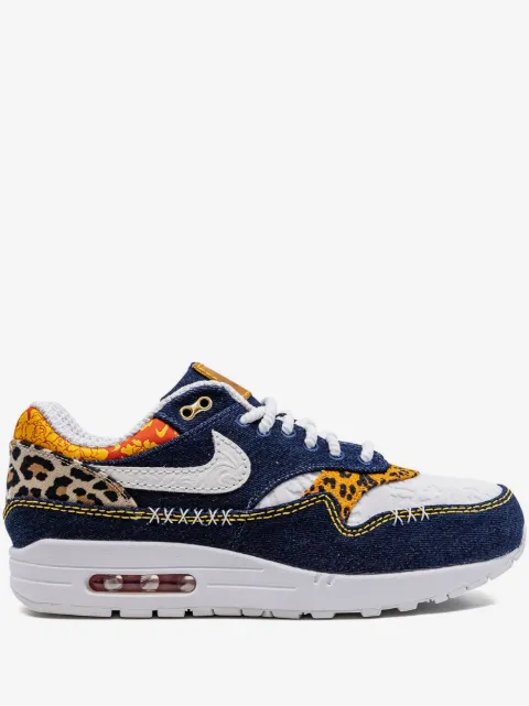 Nike Air Max 1 PRM "Denim Leopard" sneakers