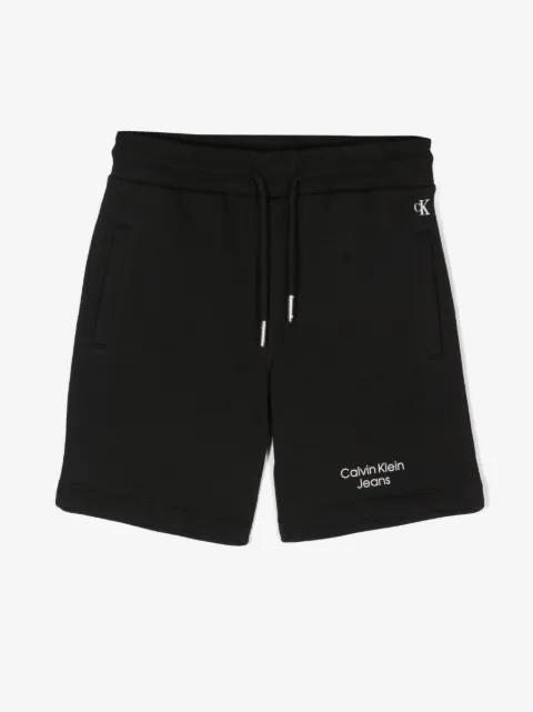 Calvin Klein Kids шорты с кулиской и логотипом