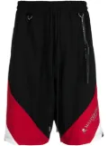 Mastermind World colour-block track shorts - Black