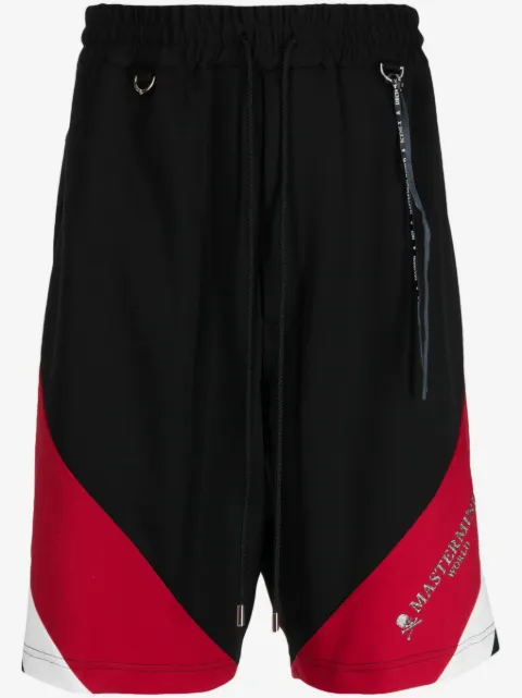 Mastermind World colour-block track shorts