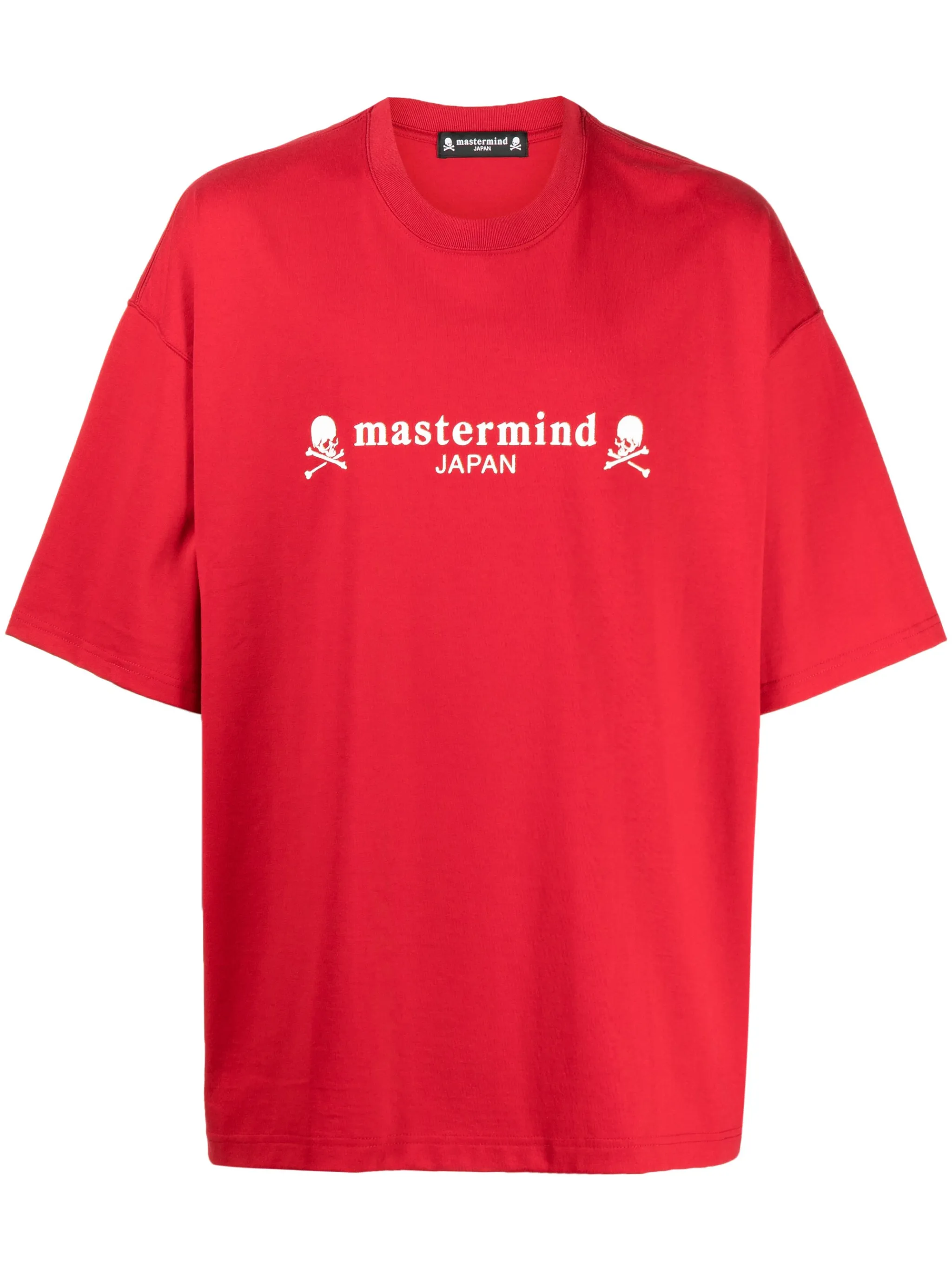 Mastermind Japan 로고 프린트 티셔츠 캐치패션