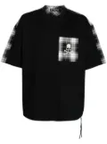 Mastermind World skull-print cotton T-shirt - Black