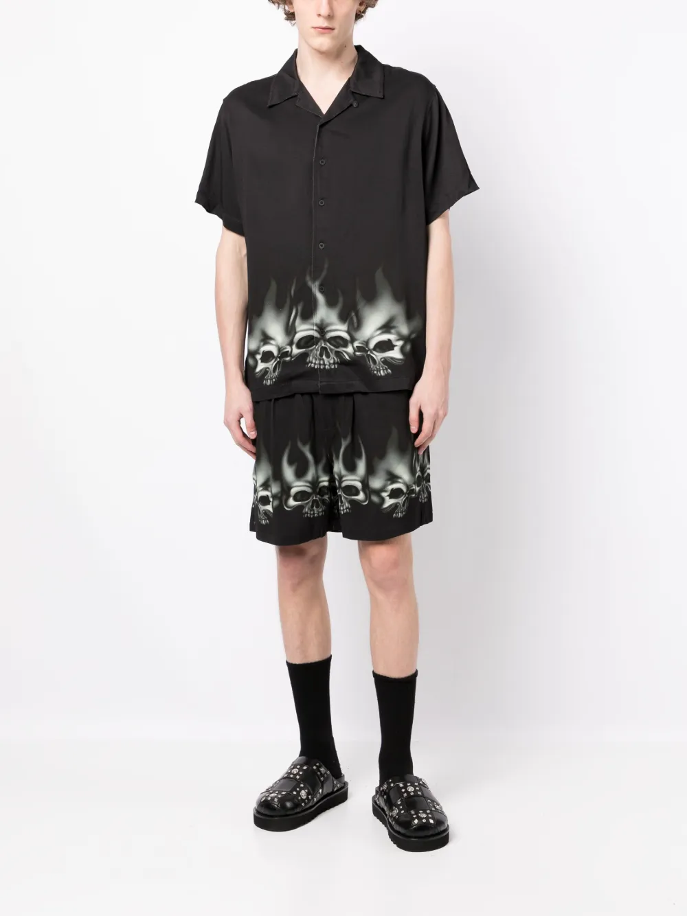 Stolen Girlfriends Club graphic-print shirt - Zwart