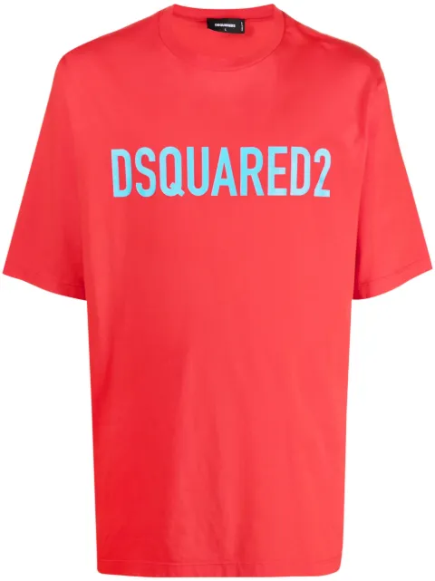 DSQUARED2 t-shirt en coton à logo imprimé
