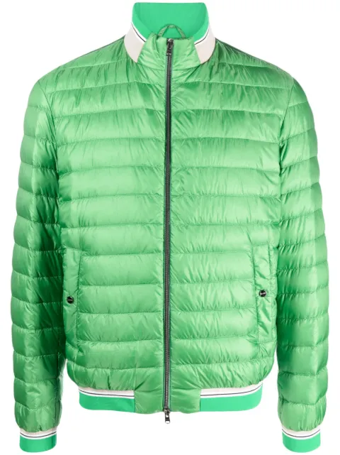Herno zip-up padded down jacket