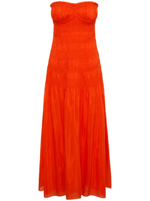 Nicholas Kalli strapless ruched dress 