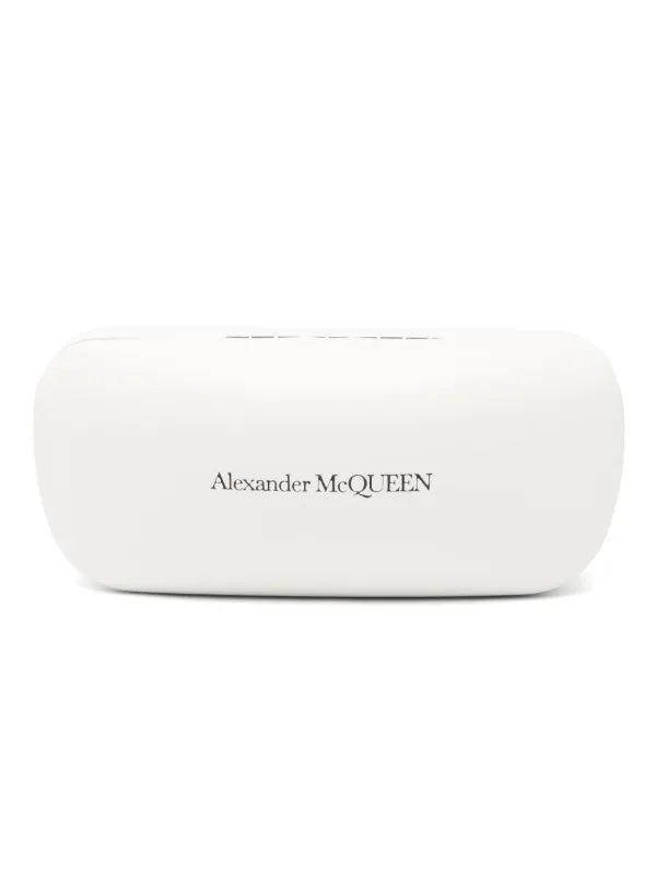 Alexander McQueen Eyewear スクエアフレーム サングラス | ブラウン
