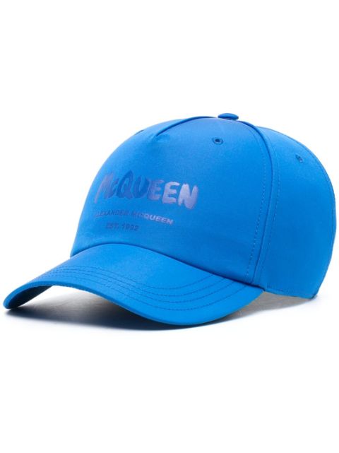 Alexander McQueen logo-print baseball cap Men