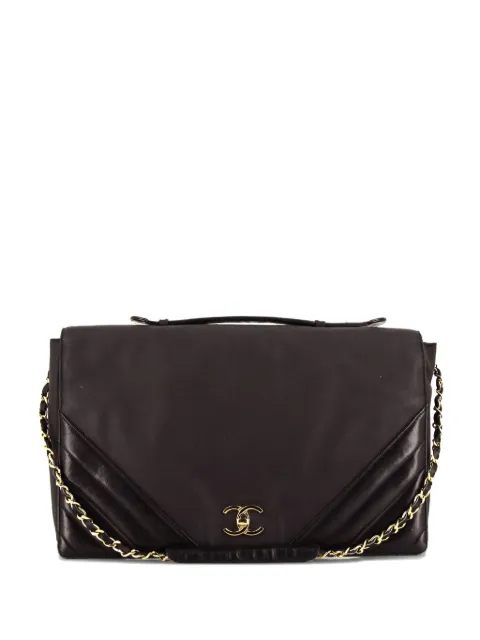 CHANEL Pre-Owned 1988 ココマーク ターンロック 2way ハンドバッグ