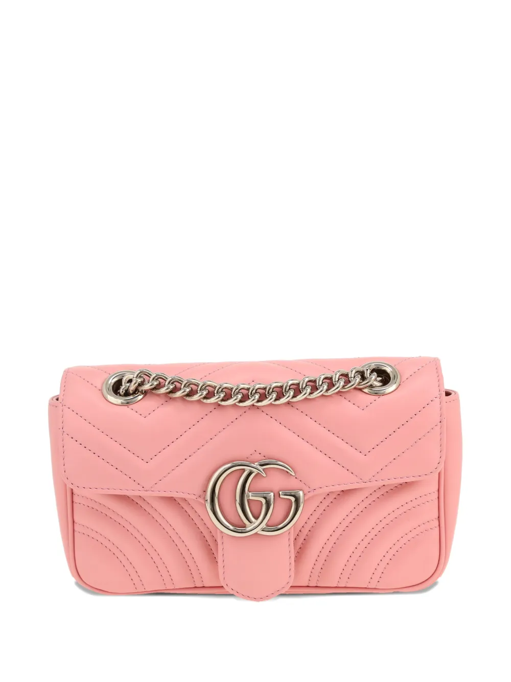 Gucci Pre-Owned 2020s GG Marmont shoulder bag - Rosa