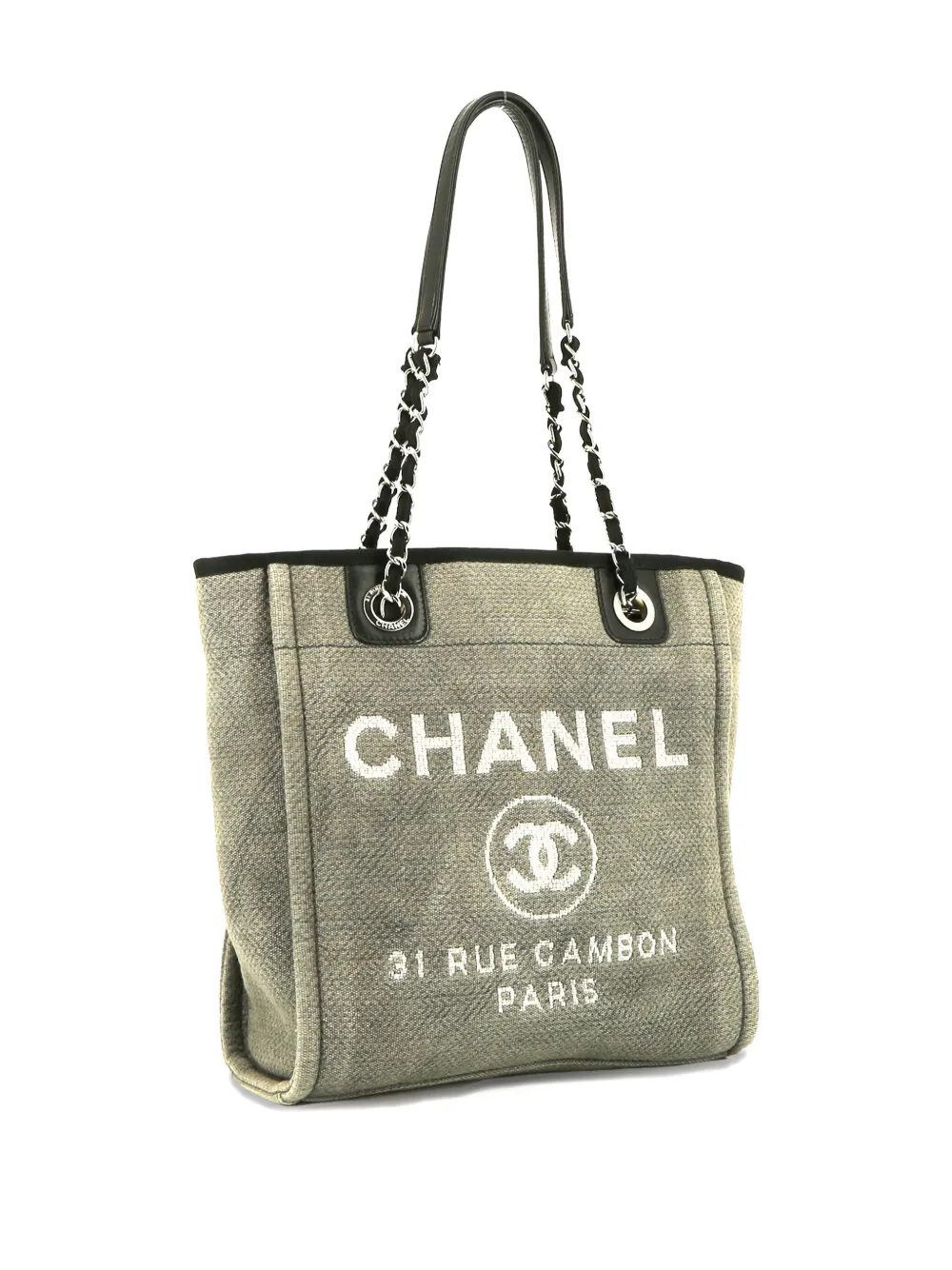 Pre-owned Chanel Deauville Shopping Tote Bag