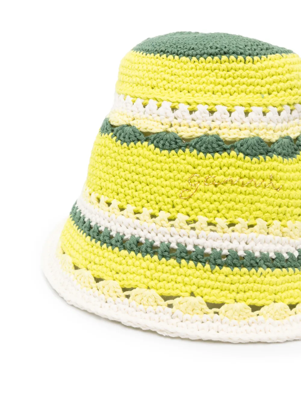 GANNI Crochet Bucket Hat - Farfetch