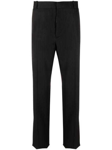 wool cigarette trousers