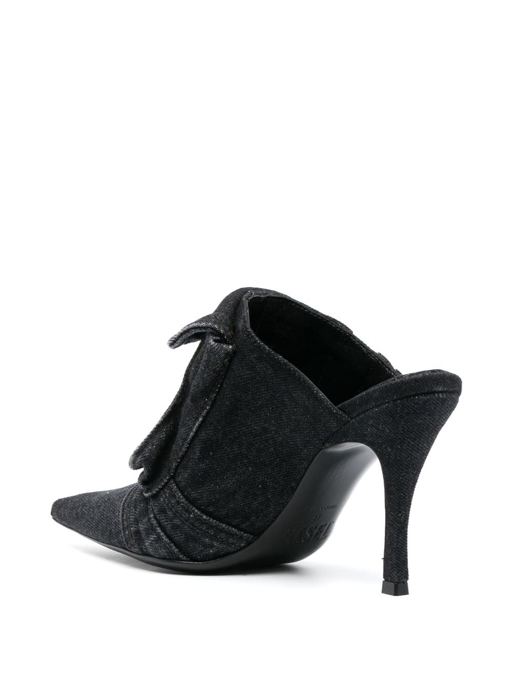 Denim mules 2024 heels