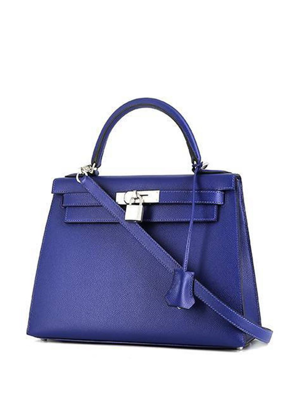 Hermes kelly hot sale blue electric