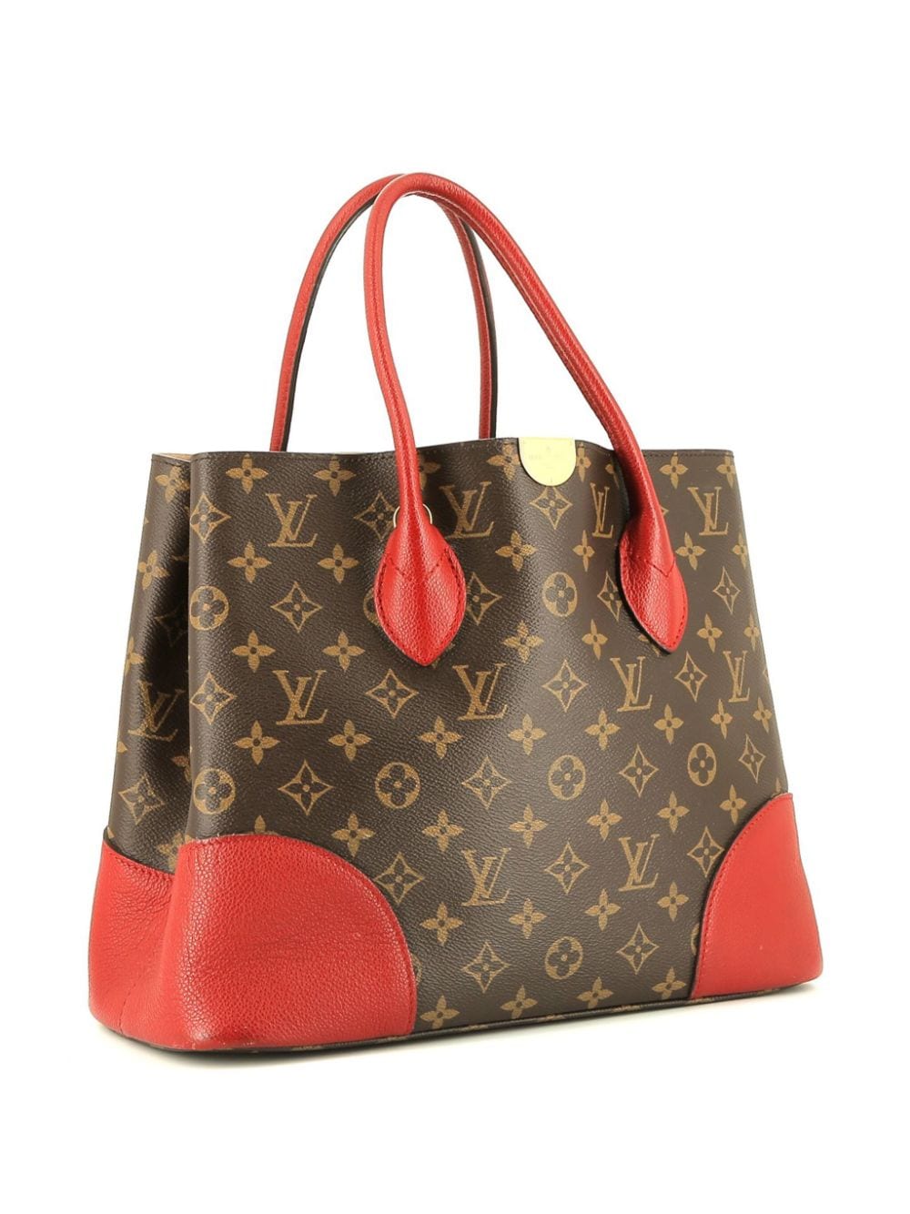 This Louis Vuitton Monogram Flandrin is made of the iconic