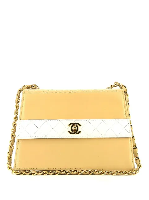 HOT SALE CHANEL 1991 CC turn-lock shoulder bag Women