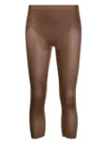SPANX Capri mid-rise stretch leggings - Brown