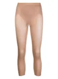 SPANX Capri mid-rise stretch leggings - Brown