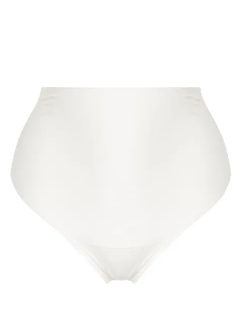 SPANX satin-finish high-waist thong