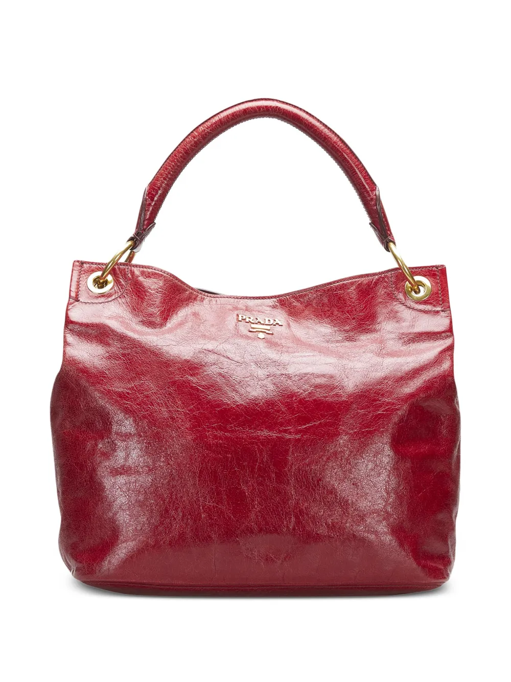 Prada PreOwned logolettering Tote Bag Farfetch