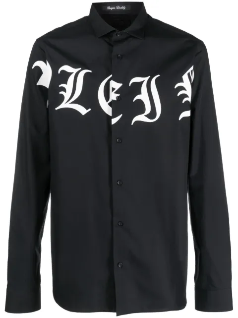 Philipp Plein Sugar Daddy logo-print shirt